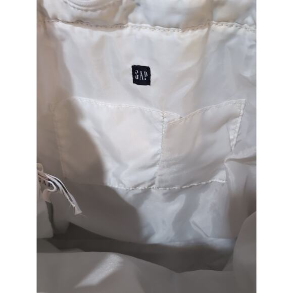GAP X Smiley Puffer Tote Bag Limited Edition Zip Top - Picture 10 of 16